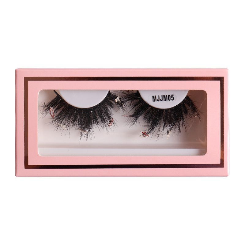 Christmas Edition Mink Fur False Eyelashes
