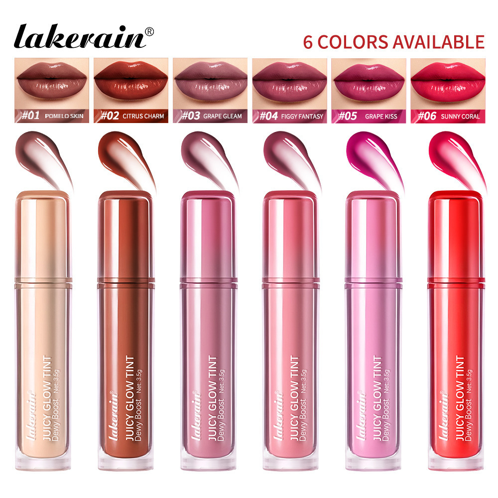 lakerain果汁唇釉镜面水光唇彩加糖版持妆水润感JUICY GLOW TINT