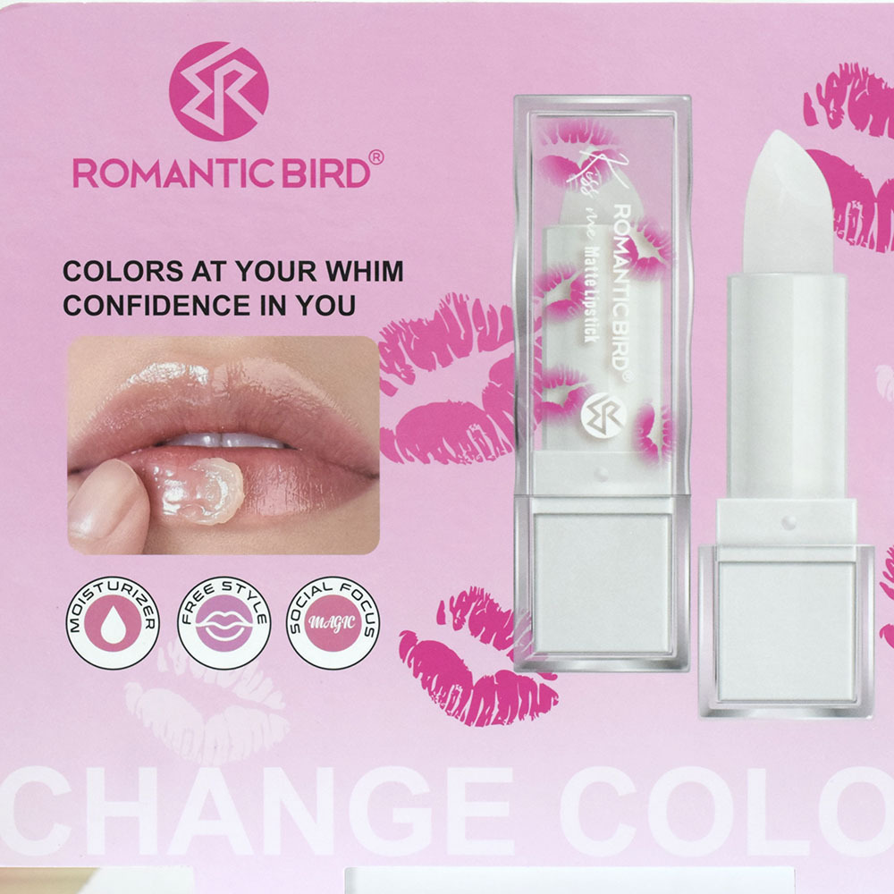 R4739A变色唇膏口红ROMANTIC BIRD滋润 Moisturizing lipbalm