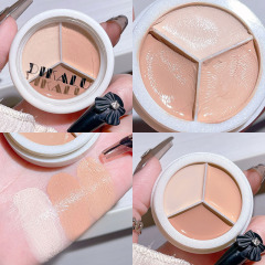 01# White Bottle Creamy Triple-Color Concealer