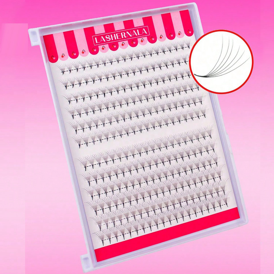 Premade Volume Fans Individual Lashes Extension Pointy Stem
