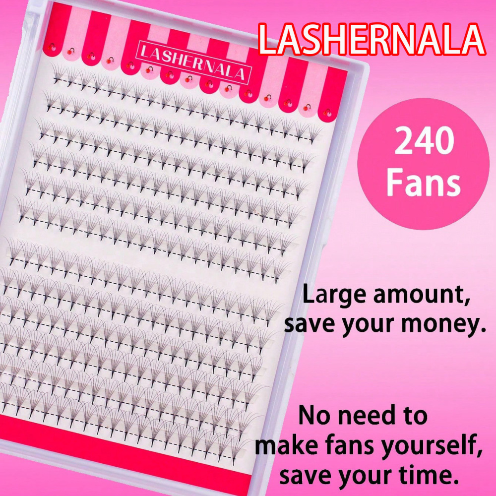 Premade Volume Fans Individual Lashes Extension Pointy Stem