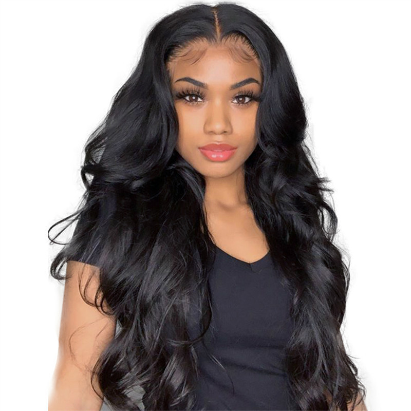 亚马逊新品化纤假发女长卷发body wave hair大波浪蓬松饱满卷发女