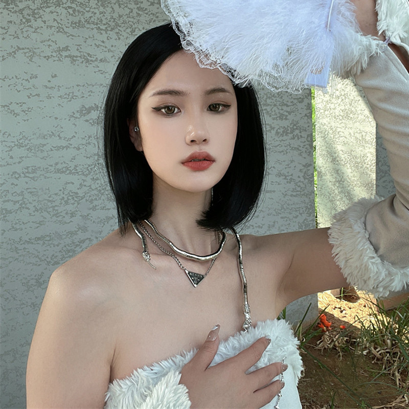 跨境外贸欧美娃娃假发女士波波头现货cosplay时尚学生头套速卖通