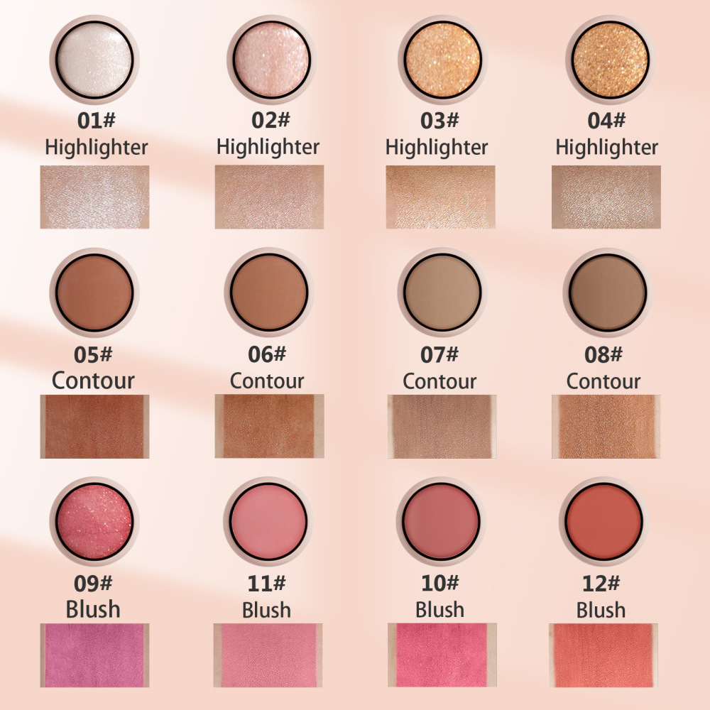 Hellokiss高光修容棒 立体脸部修饰轮廓腮红多功能化妆棒Bronzer