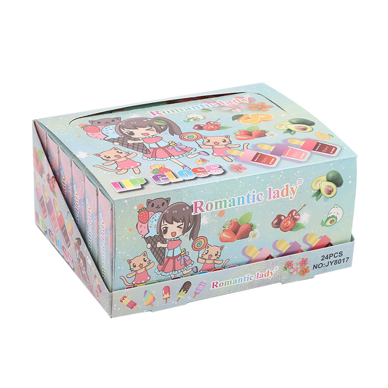 外贸保湿防水唇彩网红彩妆唇冰淇淋唇釉抖音学生款美妆厂家直供