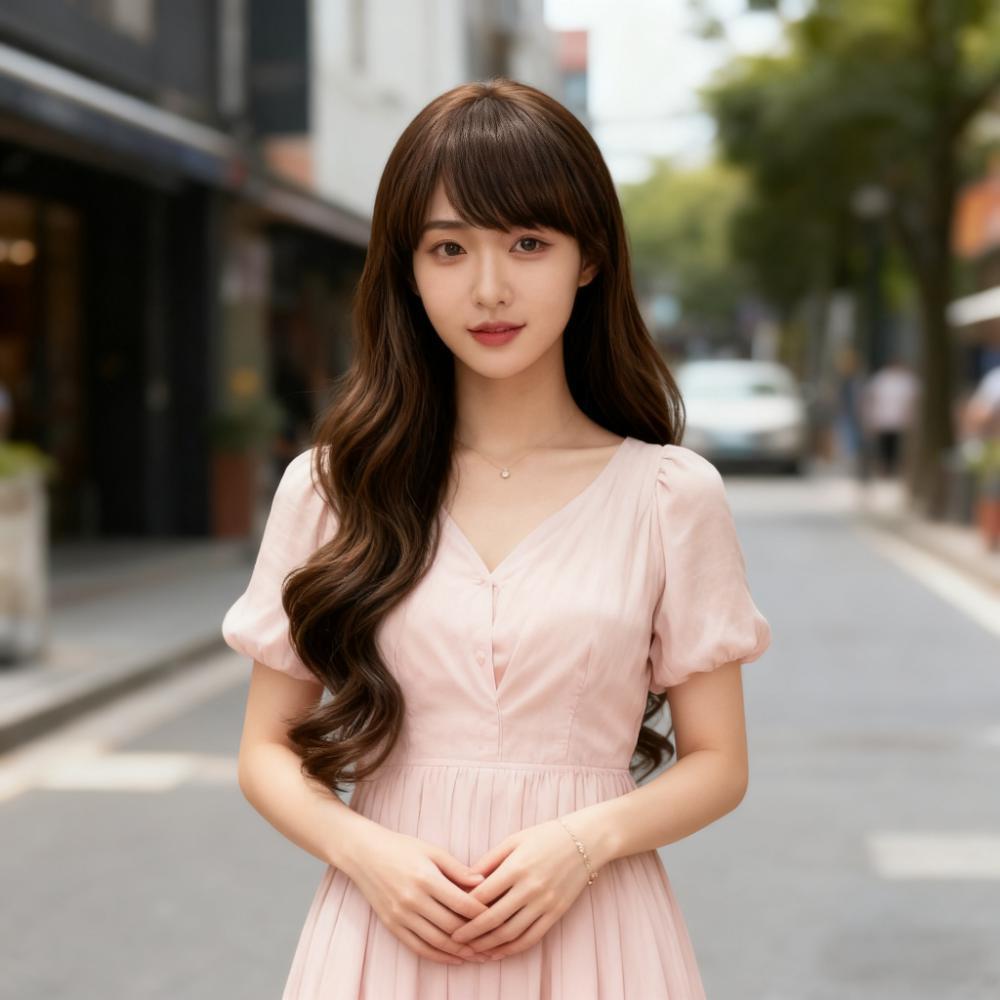 假发女长卷发仿真发全头套网红日常佩戴刘海韩式大波浪假发型现货