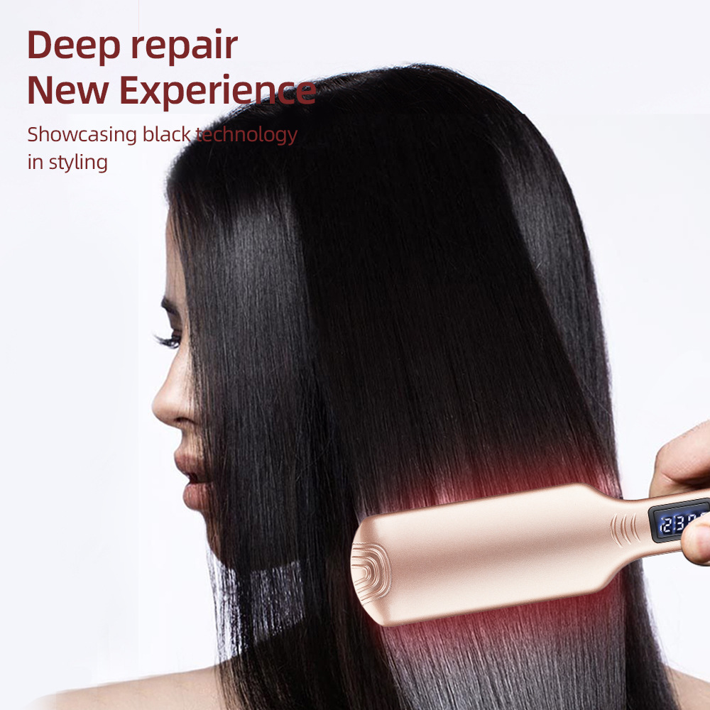 New Style Hair Straightener Infrared Flat Iron Home Multi-functional Hair Straightening Iron Salon Professional Hair Clamp