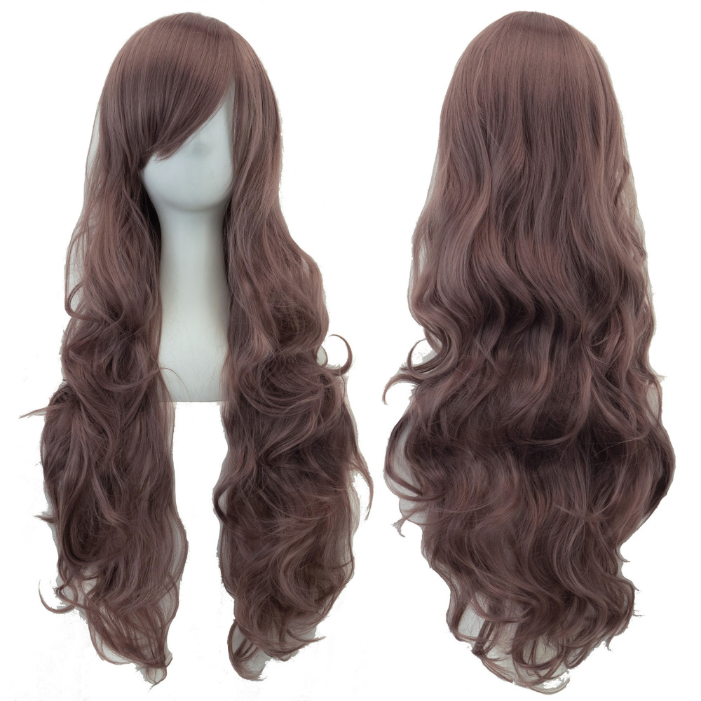 Versatile Cosplay Wig Hair Mao-style Cosplay Wig Long Curly Wig High-Temperature Silk Curls