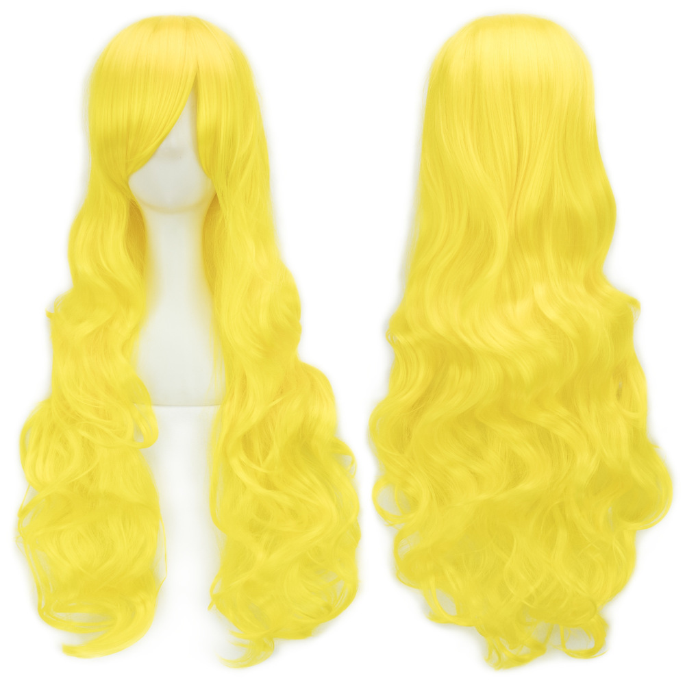 Versatile Cosplay Wig Hair Mao-style Cosplay Wig Long Curly Wig High-Temperature Silk Curls