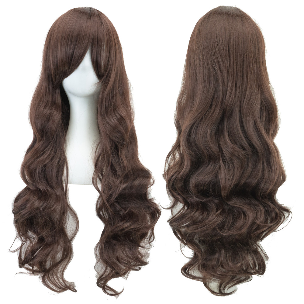 Versatile Cosplay Wig Hair Mao-style Cosplay Wig Long Curly Wig High-Temperature Silk Curls