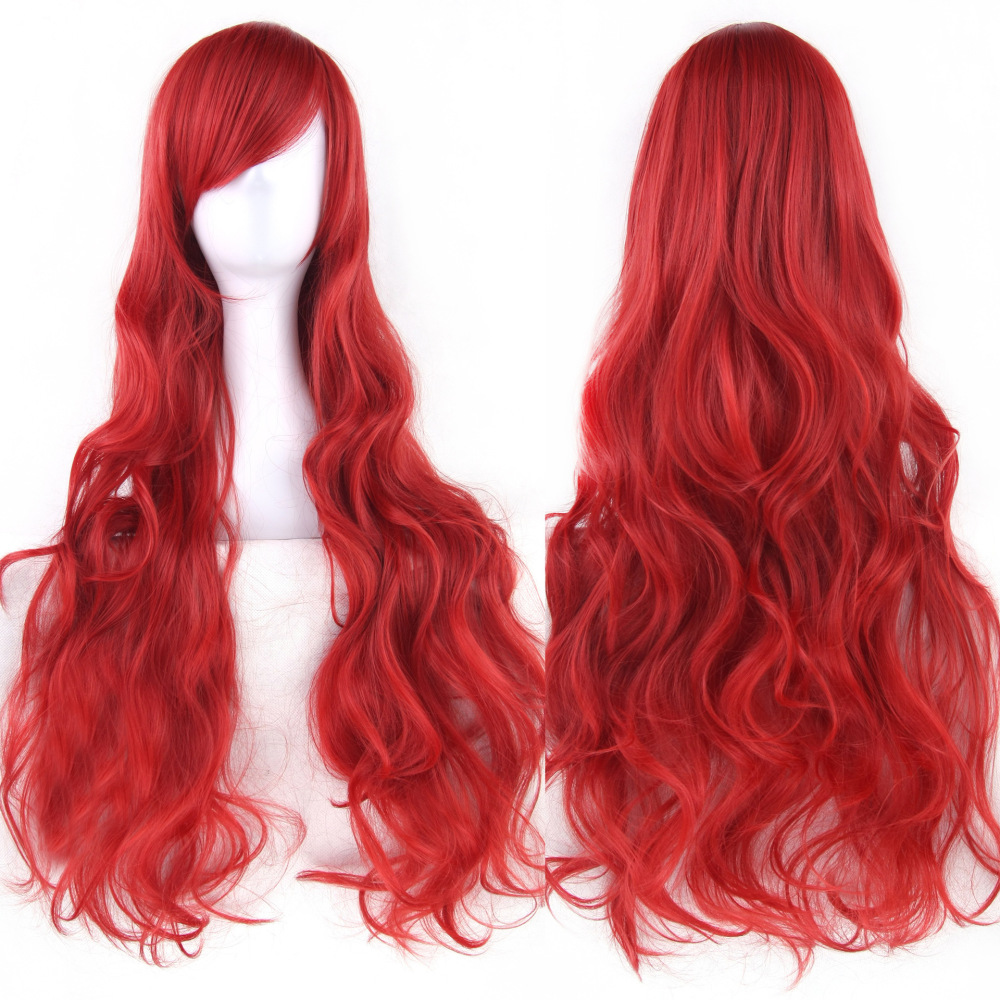 Versatile Cosplay Wig Hair Mao-style Cosplay Wig Long Curly Wig High-Temperature Silk Curls