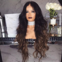 029Black gradient hair