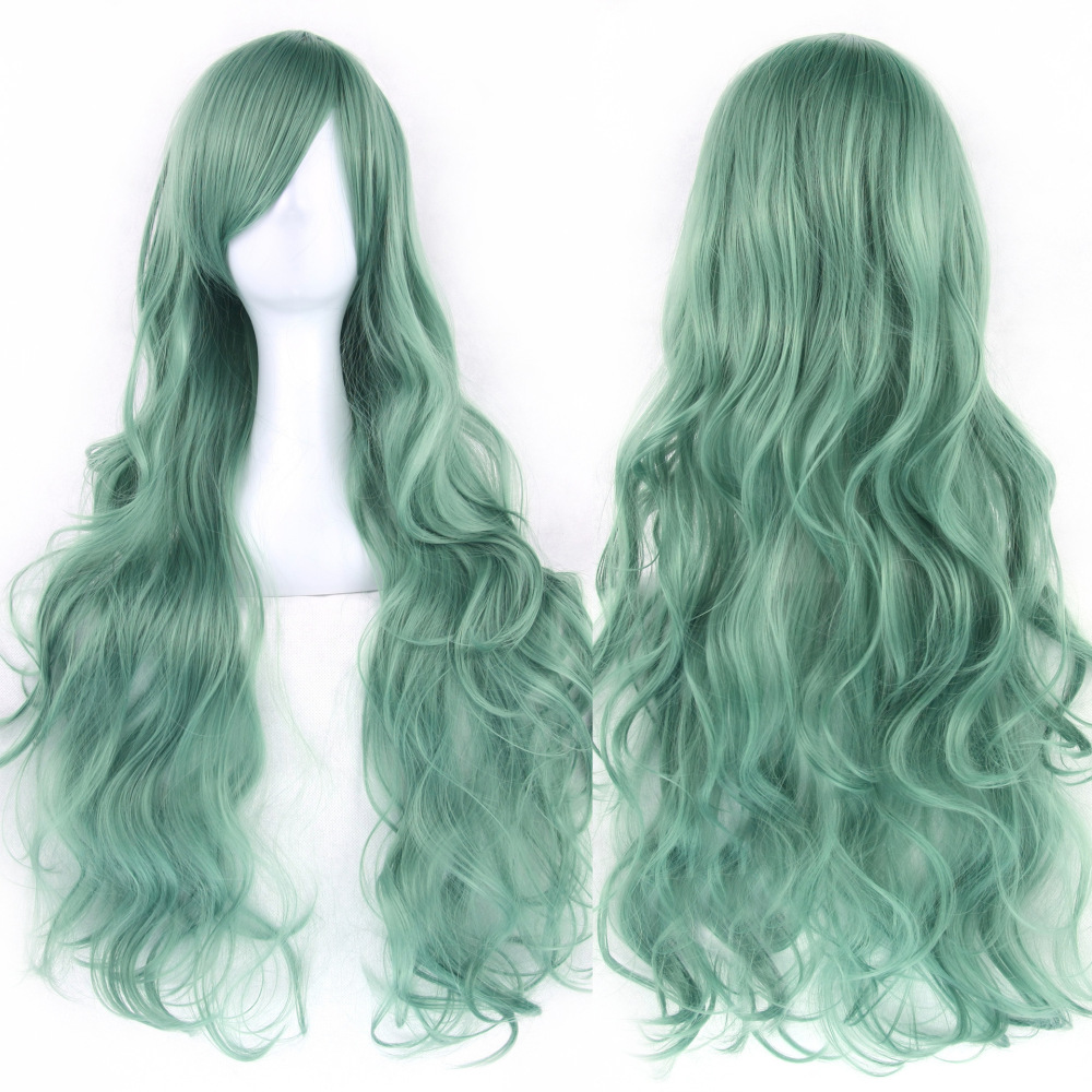 Versatile Cosplay Wig Hair Mao-style Cosplay Wig Long Curly Wig High-Temperature Silk Curls