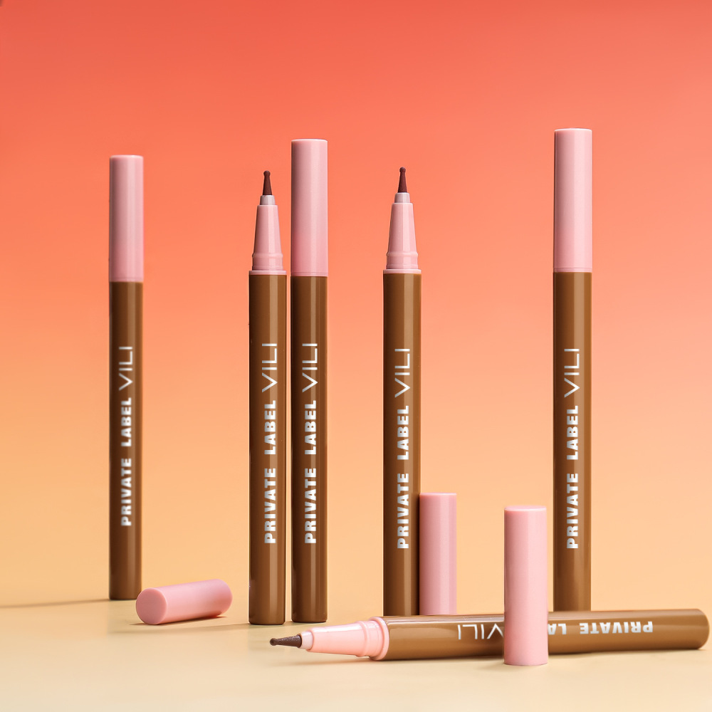 跨境热销防水持久显色哑光 流畅液体唇线笔自然勾勒唇形Lip Liner