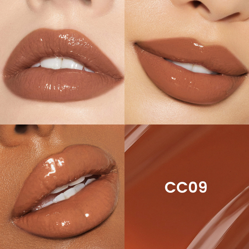跨境彩妆多色唇釉滋润持久 创意可爱挂件软萌蜜蜂元素Lip gloss