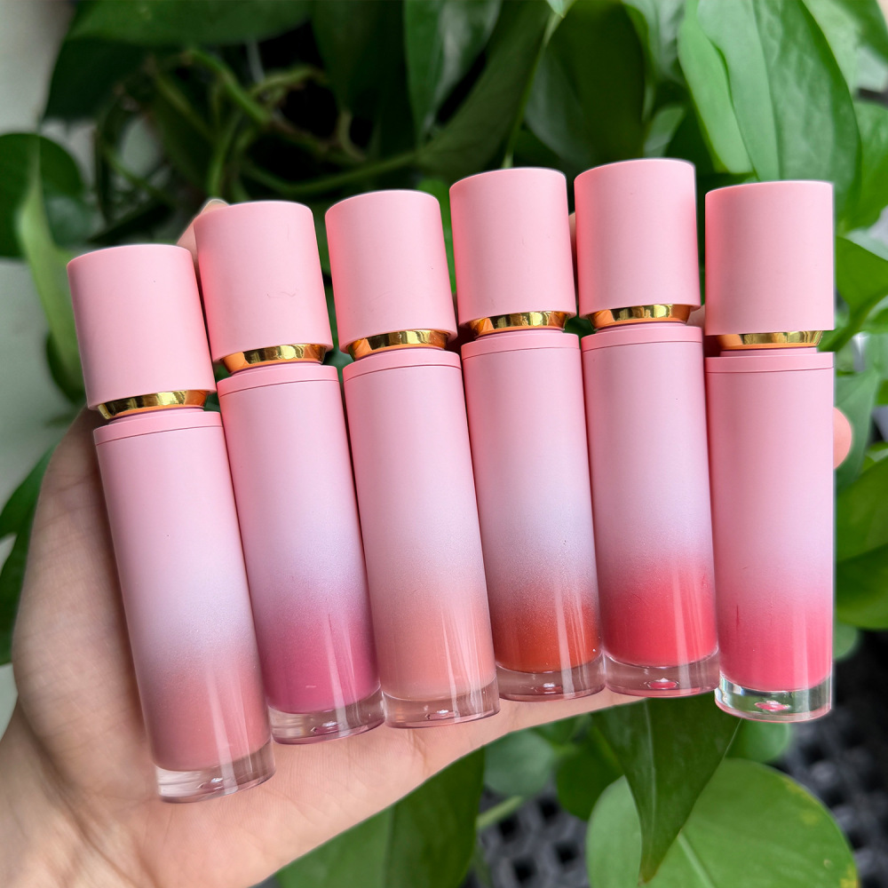 外贸6色无标液体腮红持久不脱色高显色Liquid Blush跨境小单定制