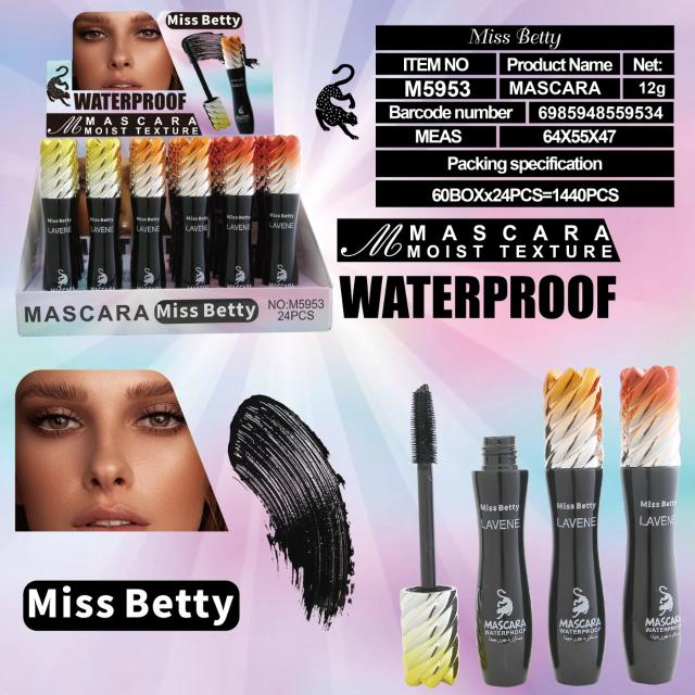 MissBetty  AquaProof All-Day Mascara