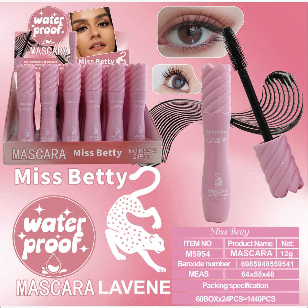 MissBetty AquaProof All-Day Mascara