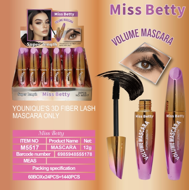 MissBetty InfiniteLength Fiber Mascara