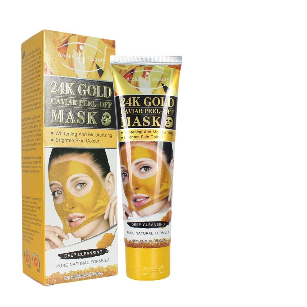 跨境鱼子酱撕拉面膜清洁去黑头收缩毛孔泥膜批发Peel off  mask