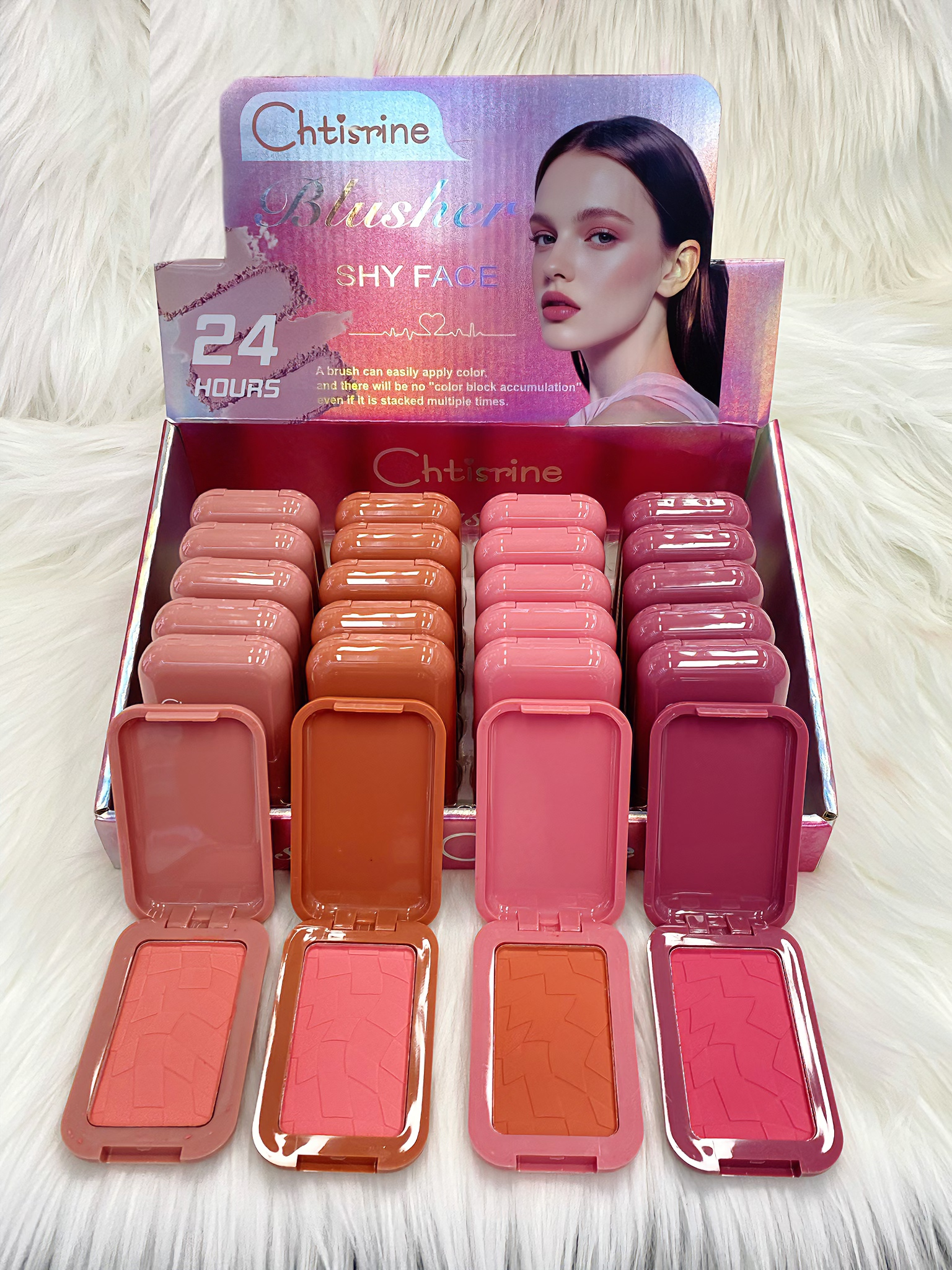 Monochromatic Blush 24-Hour Long-Lasting Blush Compact