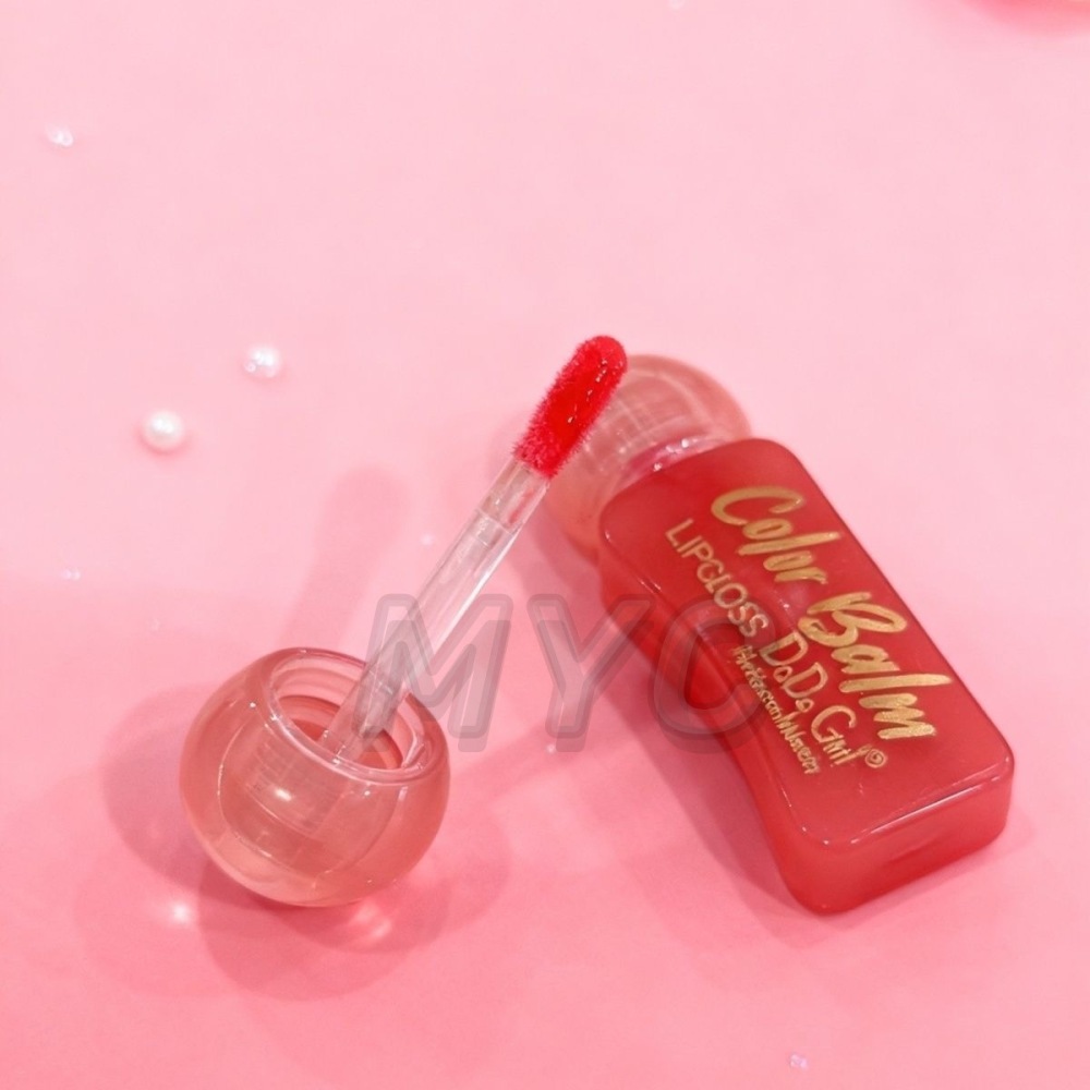 跨境透明镜面水光唇釉保湿玻璃嘟嘟唇滋润修护精华唇油24PCS/盒