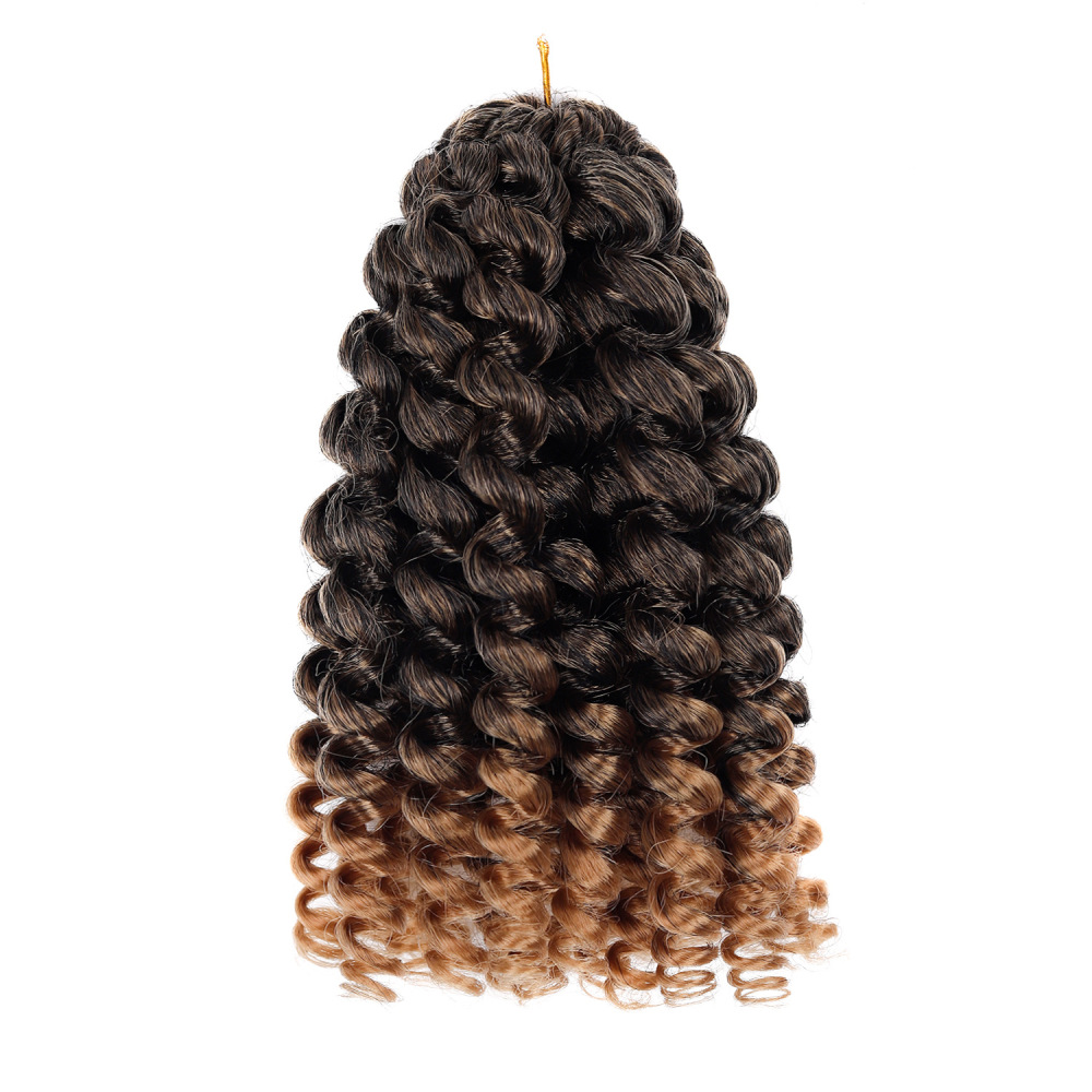 WANDCURLhair 20根8寸豌豆扣钩针发非洲女性手钩接发脏辫假发