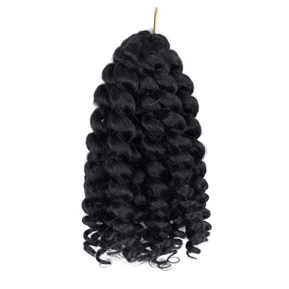 WANDCURLhair 20根8寸豌豆扣钩针发非洲女性手钩接发脏辫假发