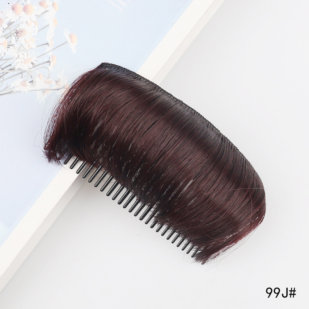 European and American Women's Hair Padding Comb for Increasing Crown Height, Hairpiece for Enhancing Demeanor, Sponge Interlocking Comb