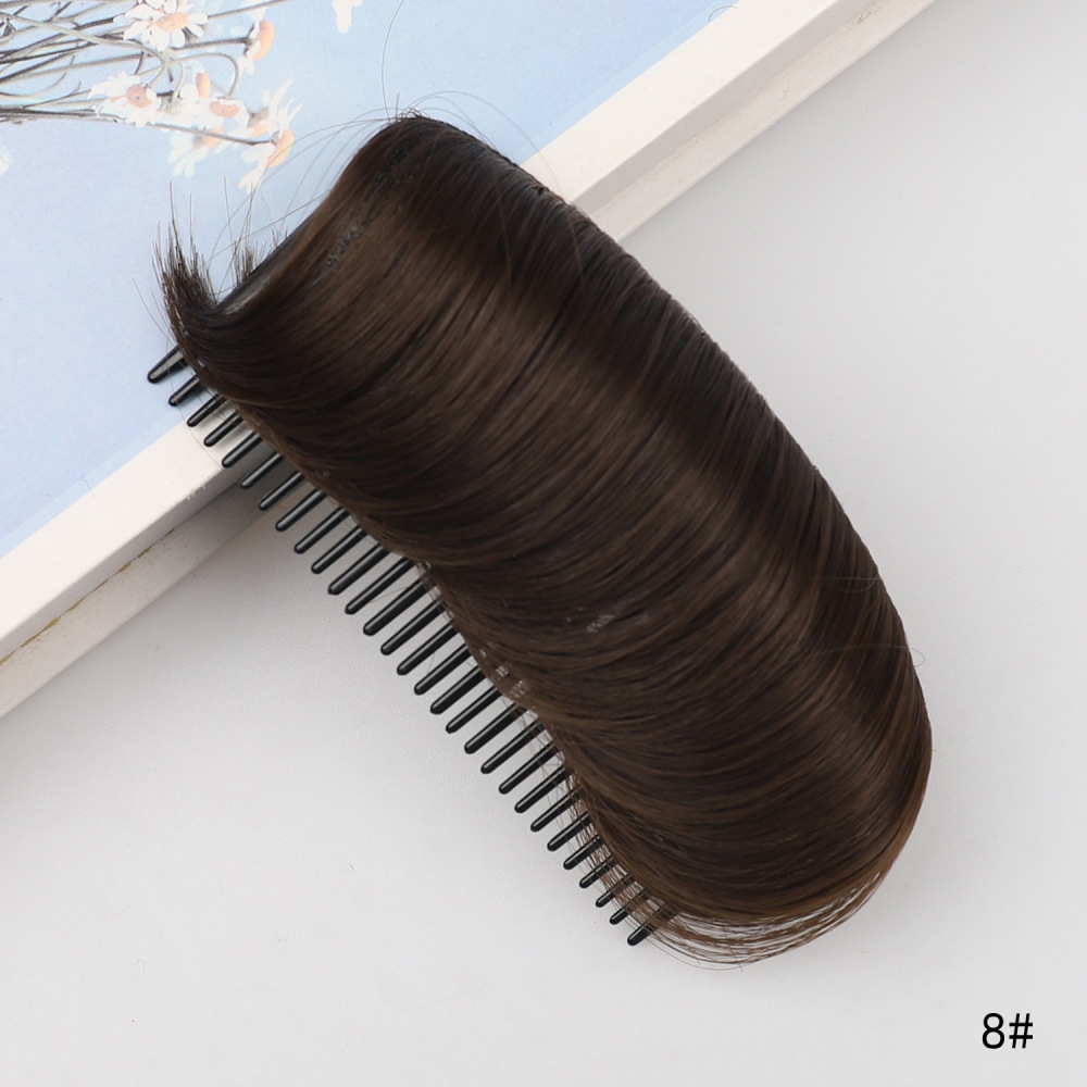 European and American Women's Hair Padding Comb for Increasing Crown Height, Hairpiece for Enhancing Demeanor, Sponge Interlocking Comb