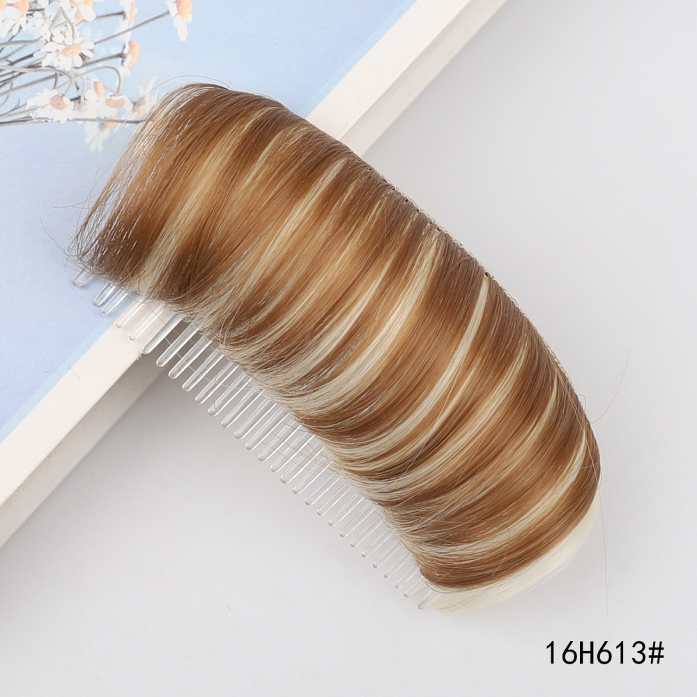 European and American Women's Hair Padding Comb for Increasing Crown Height, Hairpiece for Enhancing Demeanor, Sponge Interlocking Comb