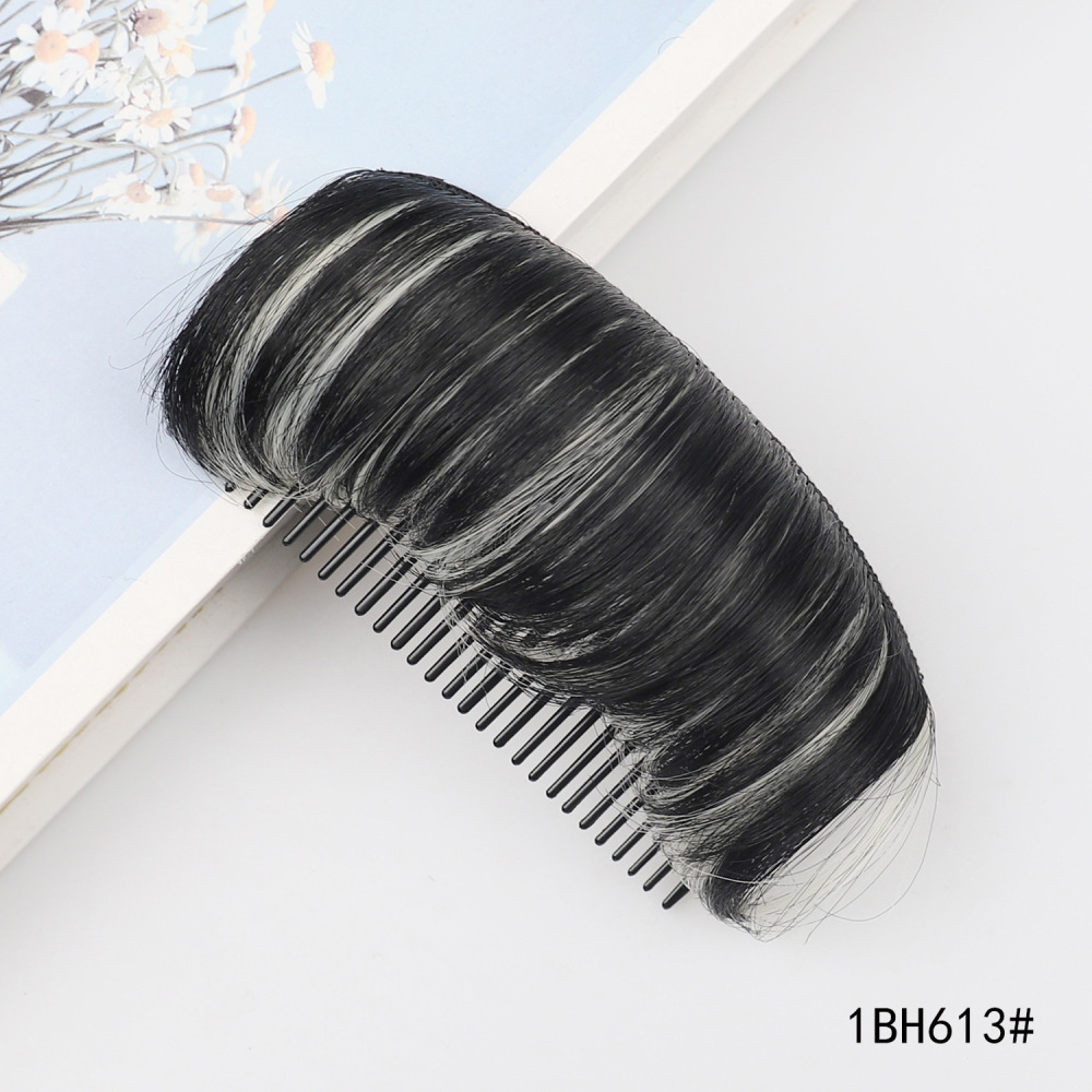 European and American Women's Hair Padding Comb for Increasing Crown Height, Hairpiece for Enhancing Demeanor, Sponge Interlocking Comb