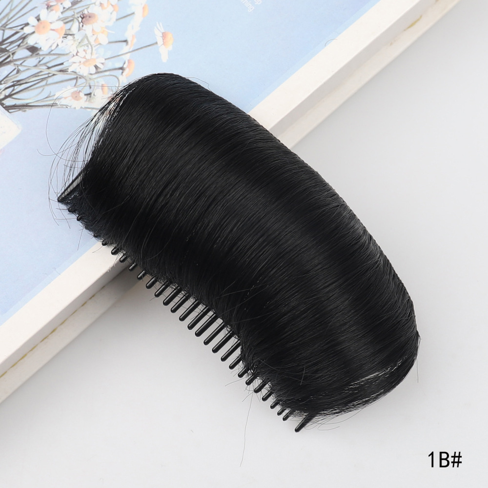 European and American Women's Hair Padding Comb for Increasing Crown Height, Hairpiece for Enhancing Demeanor, Sponge Interlocking Comb