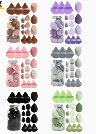 Powder Puff Set 40PC Beauty Tools