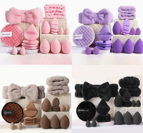 Powder Puff Set 40PC Beauty Tools