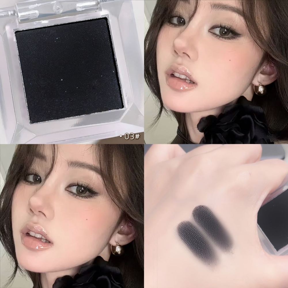 彩妆MYHO单色眼影哑光高光烟熏妆多巴胺暗黑风懒人指尖高光提亮盘