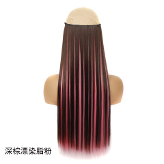 Deep brown bleached powder