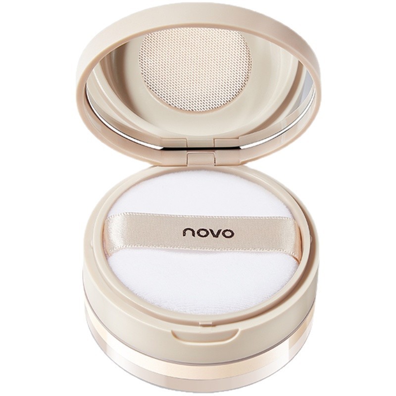 novo散粉蜜粉定妆粉柔焦持妆蜜粉控油遮瑕哑光持久防水防汗不脱妆