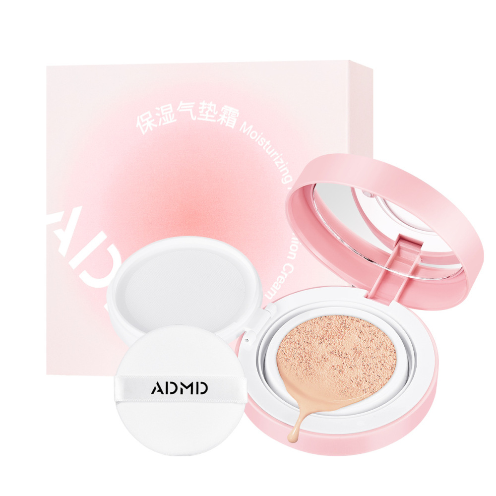 ADMD保湿气垫霜bb霜舒缓补水遮瑕隔离养肤红持久定妆粉底液不卡粉