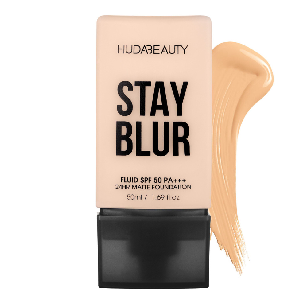 Huda胡达美丽Beauty遮瑕粉底液SATY BLUR MATTE FOUNDATION跨境