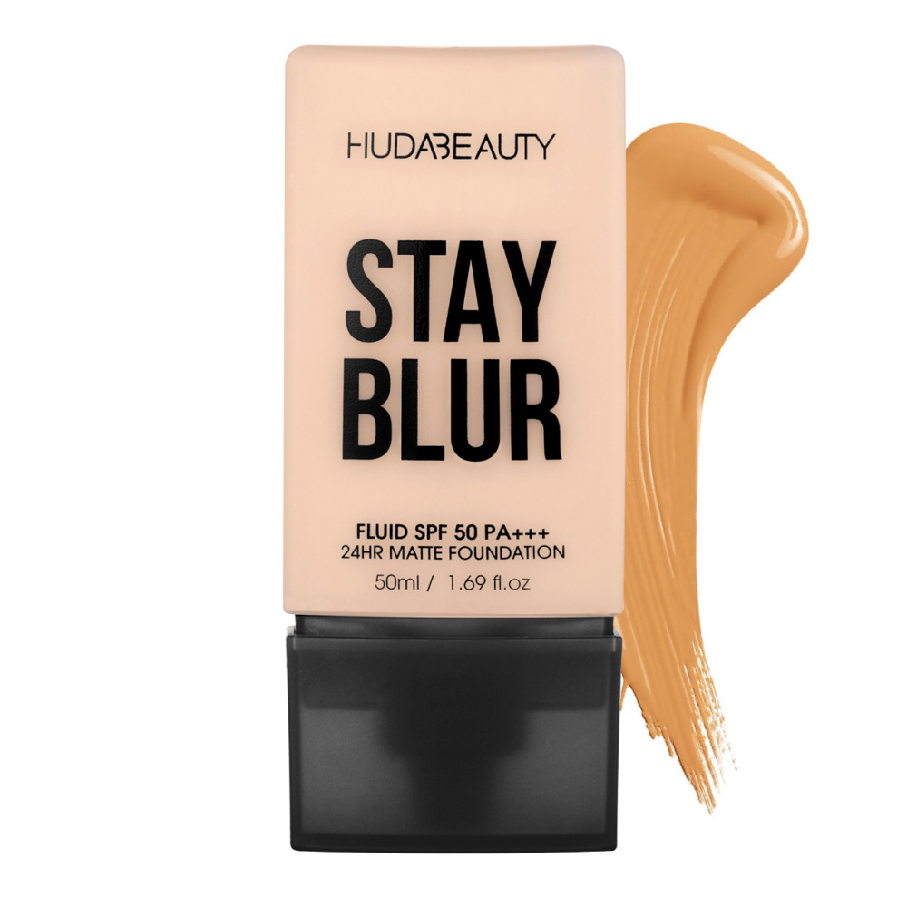 Huda胡达美丽Beauty遮瑕粉底液SATY BLUR MATTE FOUNDATION跨境