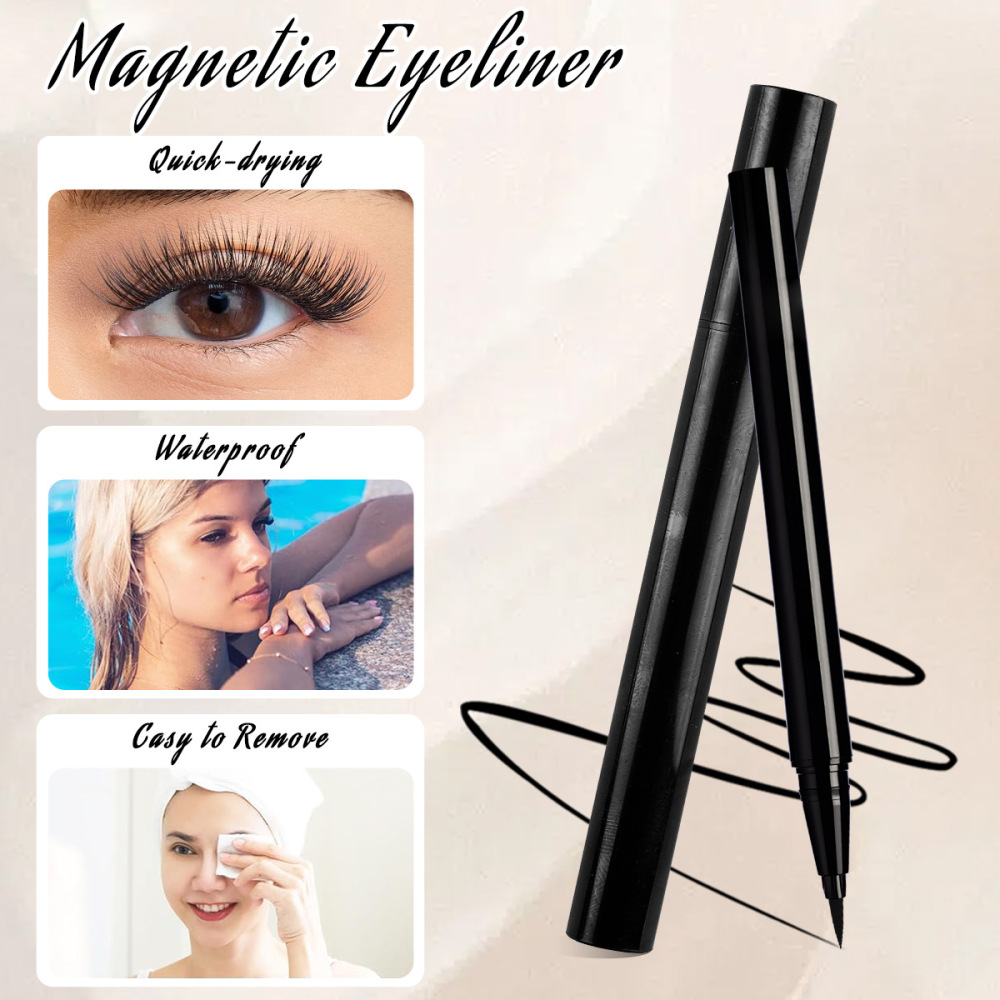 假睫毛批发六对双支自粘睫毛混合套装eyeliner eyelashes suit