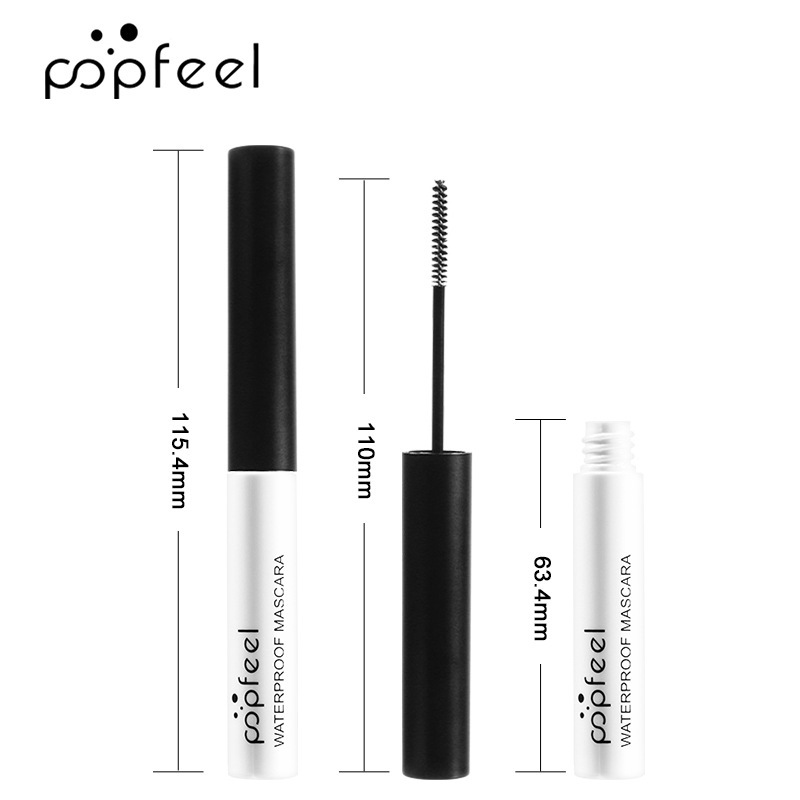 POPFEEL纤长精细睫毛膏防水防脱妆易上妆新手睫毛膏不易晕染代发