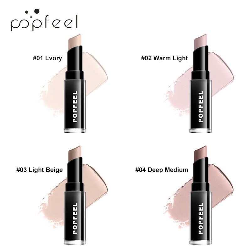 POPFEEL 立体修颜遮瑕高光棒 珠光修容提亮膏 遮瑕棒 彩妆批发