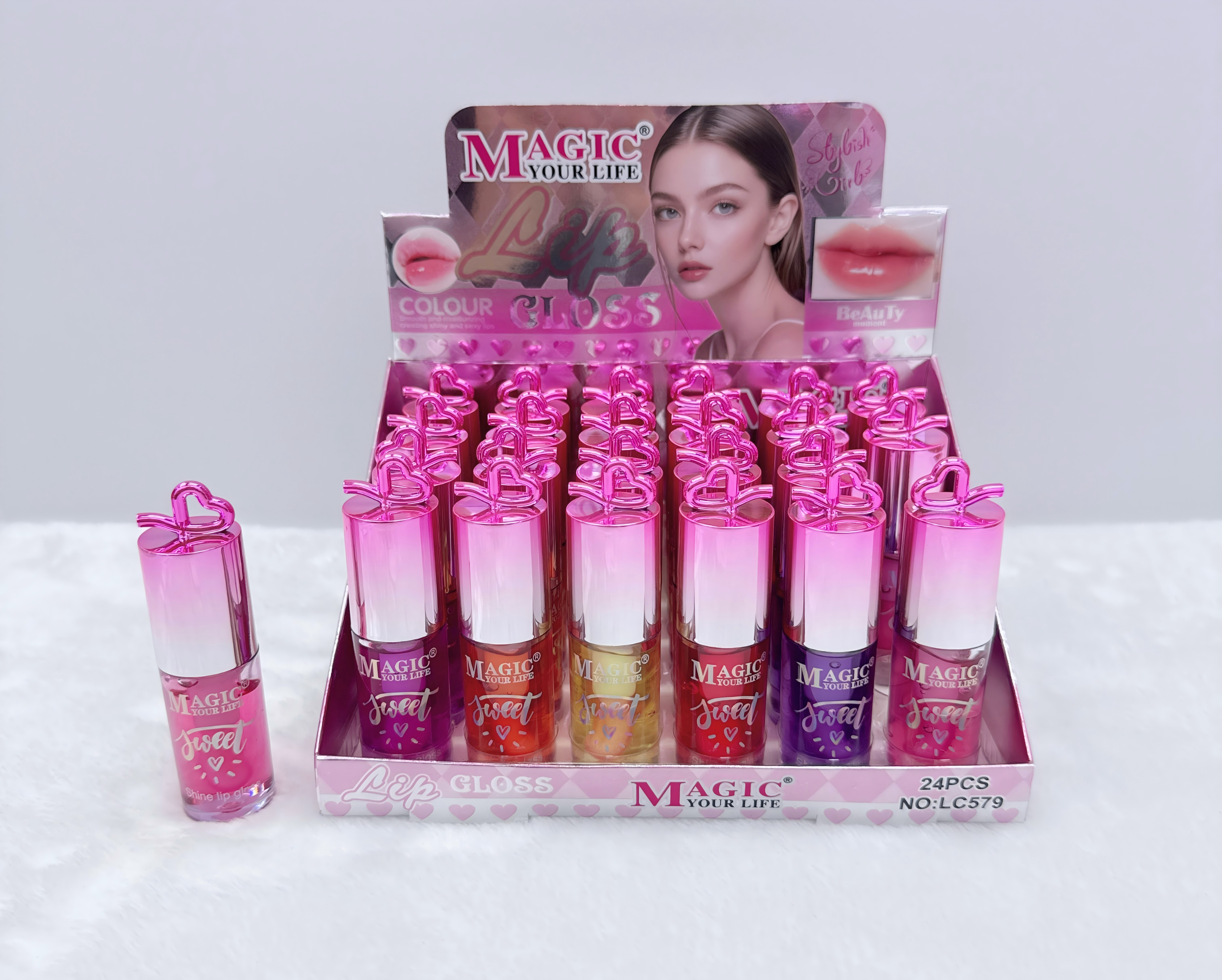 Magic Colour Glossy Lip gloss