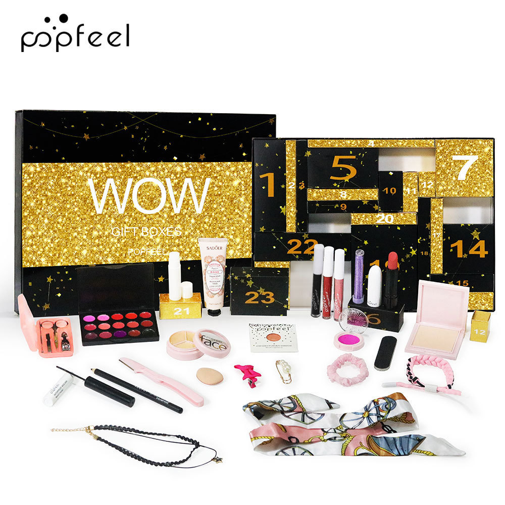 POPFEEL彩妆套装礼盒套装眼影盘生日七夕情人节倒计时圣诞节礼物