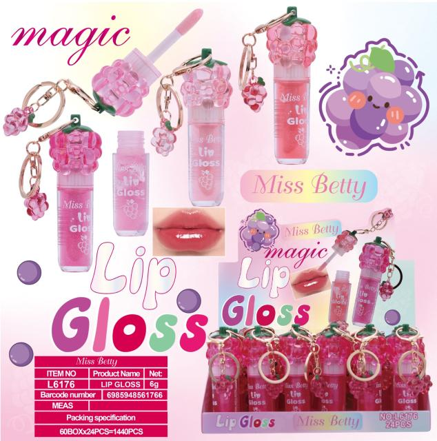 Miss Betty fruit chain lip gloss