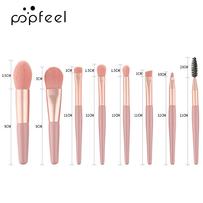 POPFEEL 120色眼影配8支化妆刷 全套化妆品组合国货品牌美妆批发