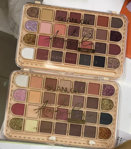 makeup platte 28 color eyeshadow contour